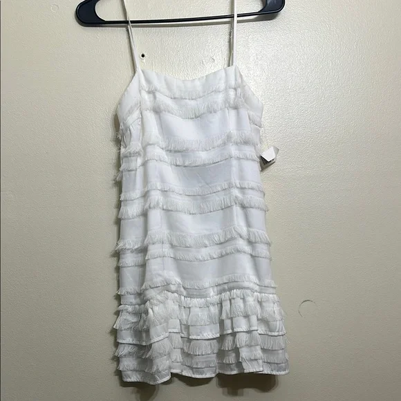 open lace back dress Princess Polly Landon Mini Dress White at Amazon Women's Clothing store